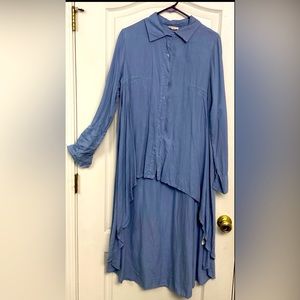 Long, large, tunic style top.